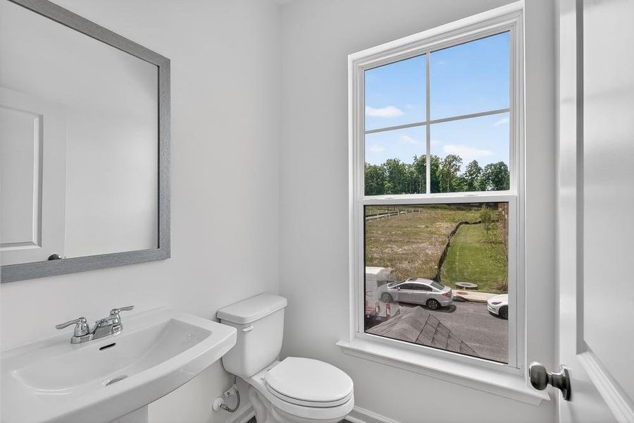 Furnished interior view inside a new home in Rosewood Farm, Lawrenceville (Image 18).