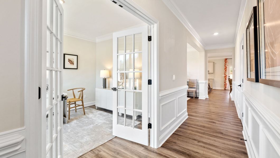 Furnished interior view inside a new home in Campbell Ridge, Piedmont (Image 6).