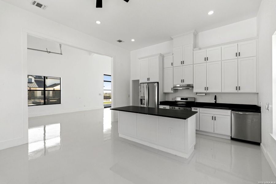 Furnished interior view inside a new home in , Bulverde (Image 5).