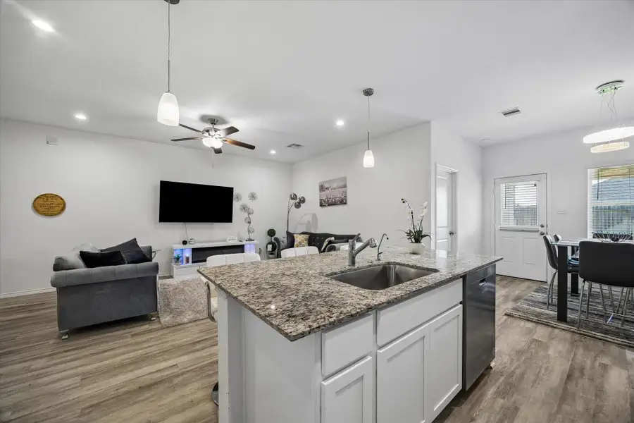 Furnished interior view inside a new home in Tamarron, Fulshear (Image 16).