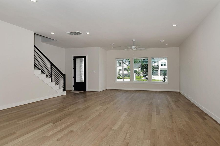Spacious, unfurnished interior of a new home in , The Woodlands (Image 21). Spacious, unfurnished interior of a new home in , The Woodlands (Image 21).