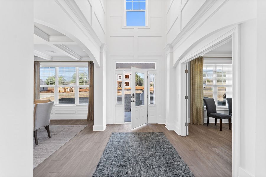 Representative exterior photo of a completed home built from the Patterson II - Elite Collection by Mungo Homes in Suter Estates, Easley, SC (Image 47).