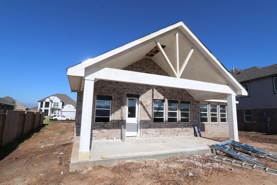 Covered patio - still under construction! Covered patio - still under construction!