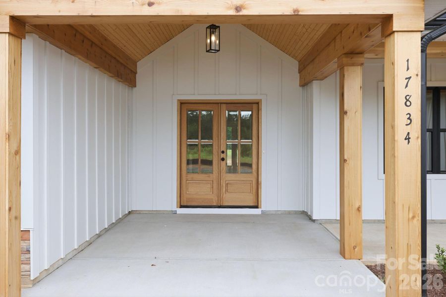 Exterior details and patio area of a home in , Locust (Image 26). Exterior details and patio area of a home in , Locust (Image 26).