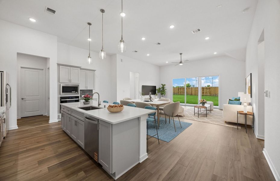Furnished interior view inside a new home in Katy Court, Katy (Image 16).