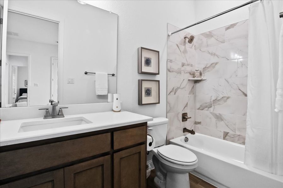 Representative furnished interior of a home built from the The Wellington II by Doug Parr Custom Homes in Monarch Manor, Poolville (Image 38).