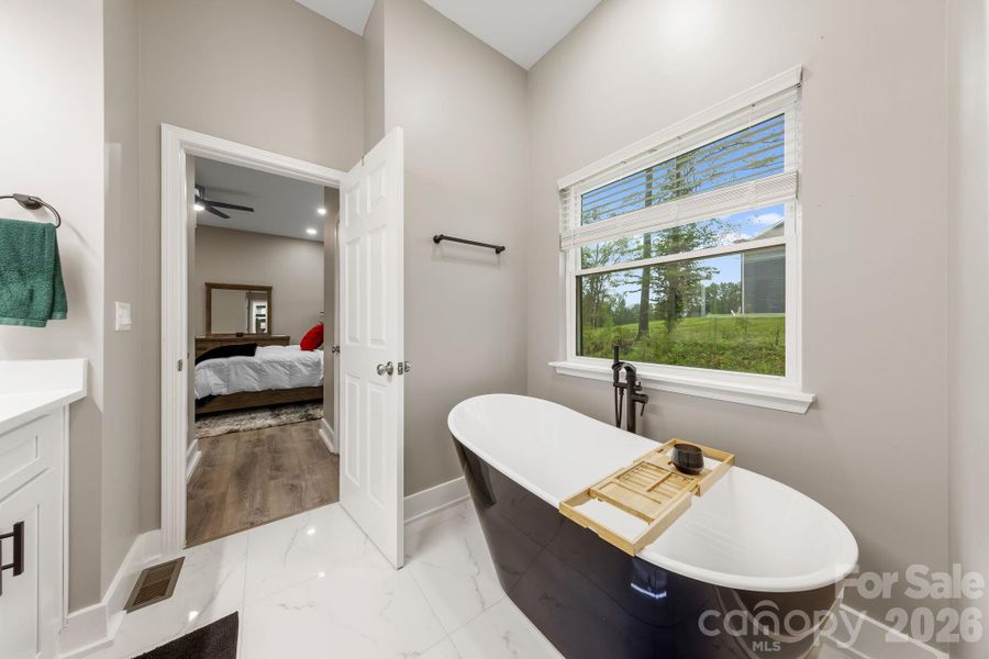 Furnished interior view inside a new home in , Bessemer City (Image 6).