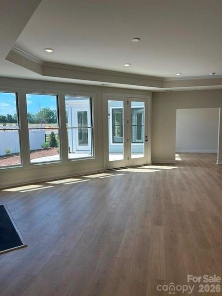 Spacious, unfurnished interior of a new home in The Courtyards at Hodges Farm, Charlotte (Image 15).