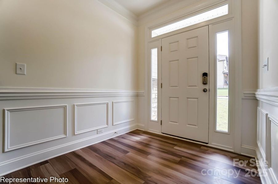 Spacious, unfurnished interior of a new home in Ashton Park, Monroe (Image 32).