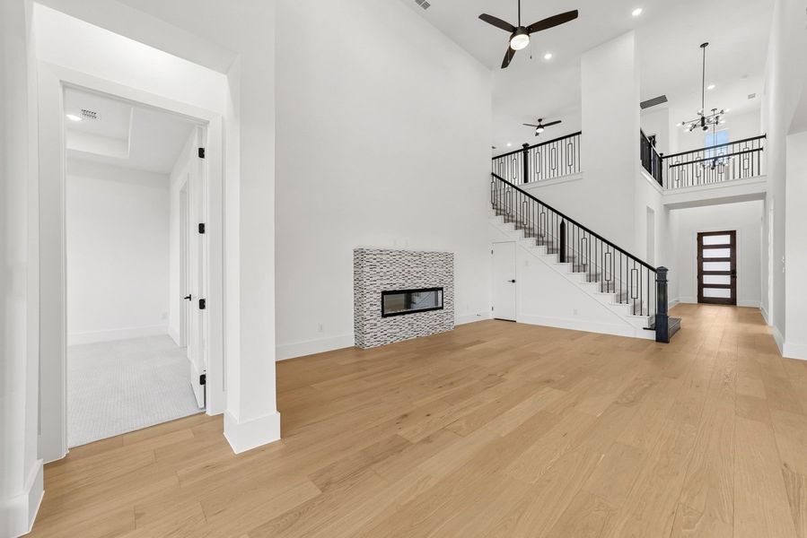 Representative unfurnished interior of a home built from the Newport by Landon Homes in Lexington Frisco, Frisco (Image 21). Representative unfurnished interior of a home built from the Newport by Landon Homes in Lexington Frisco, Frisco (Image 21).