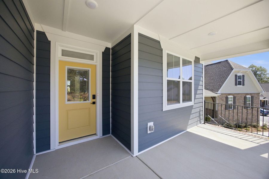 Exterior details and patio area of a home in Legacy Lakes, Aberdeen (Image 4).