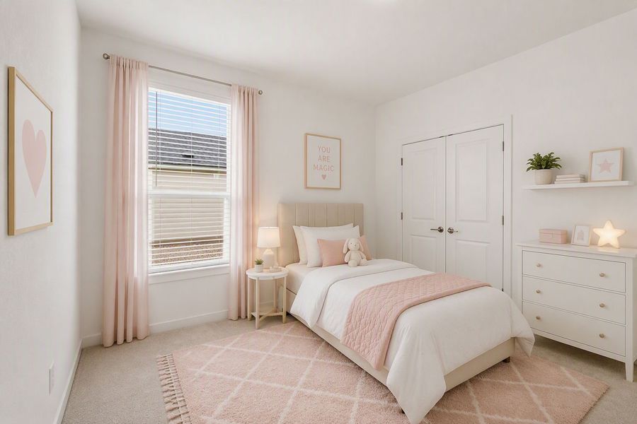 Representative furnished interior of a home built from the Beeville by Pulte Homes in Cameron Place, Austin (Image 5).