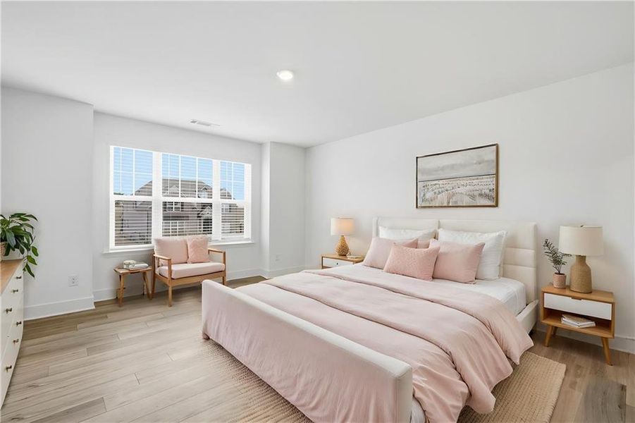 Furnished interior view inside a new home in Deer Valley, Canton (Image 20).