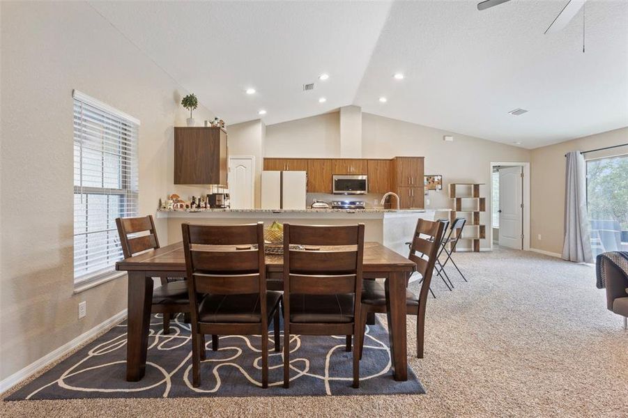 Furnished interior view inside a new home in , Webster (Image 8).