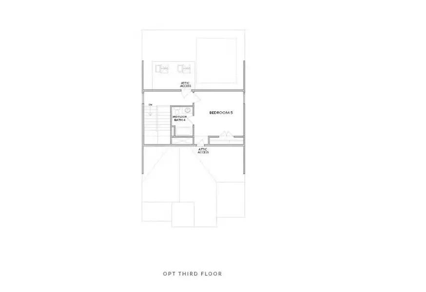 2D floor plan layout of this home in Palisades Single Family, Cumming, GA (Image 6).
