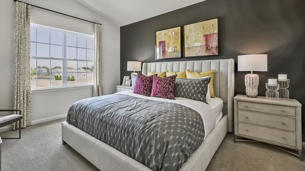 Representative furnished interior of a home built from the CALI by D.R. Horton in McKay Place, Lillington (Image 25).