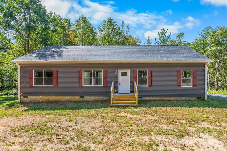 Front exterior of a new home in , New London, NC, highlighting curb appeal (Image 22).