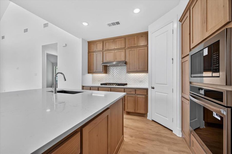 Furnished interior view inside a new home in Wellington, Haslet (Image 7).