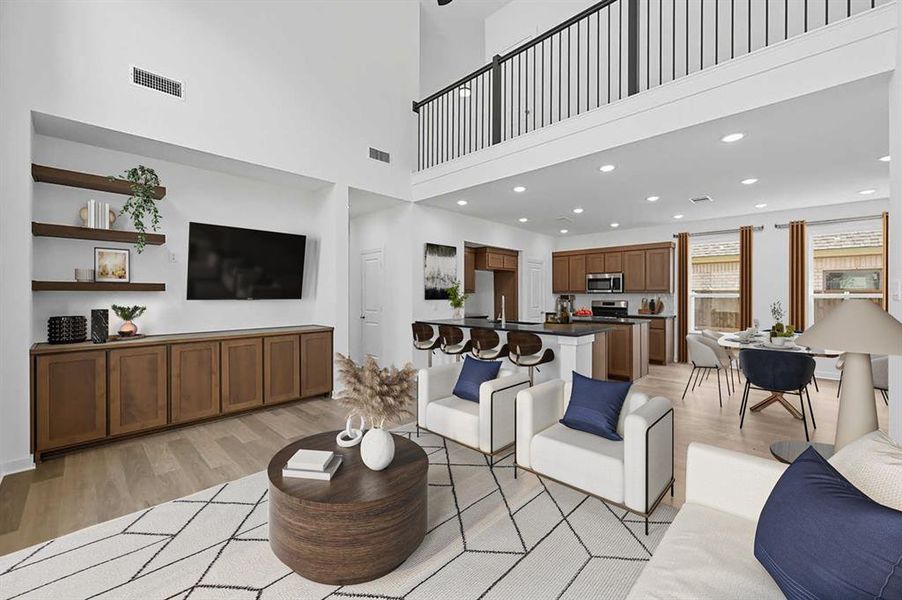 Furnished interior view inside a new home in Talia, Mesquite (Image 4).