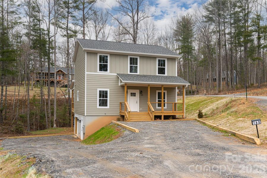 Exterior details and patio area of a home in , Fairview (Image 27).