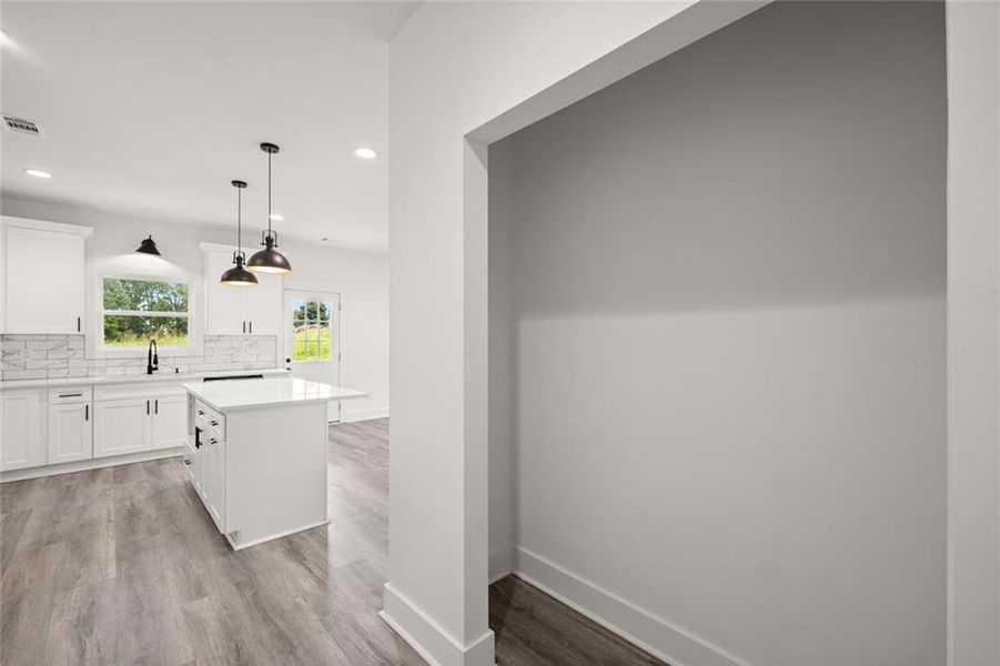 Furnished interior view inside a new home in , Clarkesville (Image 11).