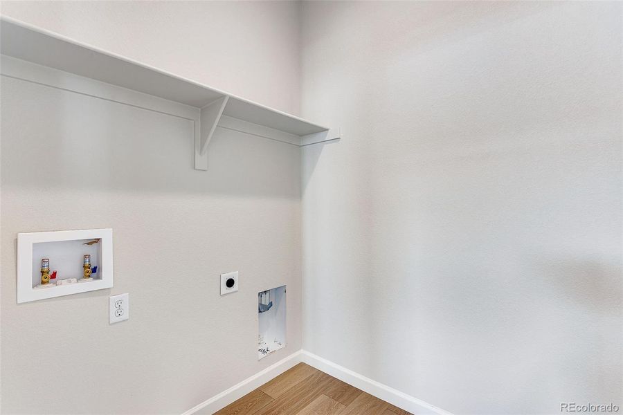 Spacious, unfurnished interior of a new home in Crescendo Collection at Reunion, Commerce City (Image 21). Spacious, unfurnished interior of a new home in Crescendo Collection at Reunion, Commerce City (Image 21).