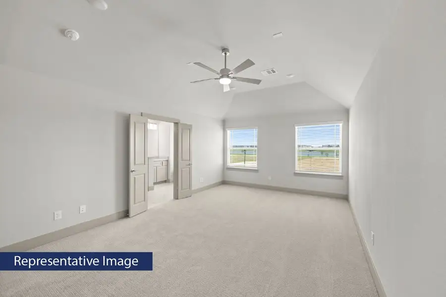 Representative unfurnished interior of a home built from the Cherry R by First Texas Homes in The Abbey at Mercer Crossing, Farmers Branch (Image 8). Representative unfurnished interior of a home built from the Cherry R by First Texas Homes in The Abbey at Mercer Crossing, Farmers Branch (Image 8).