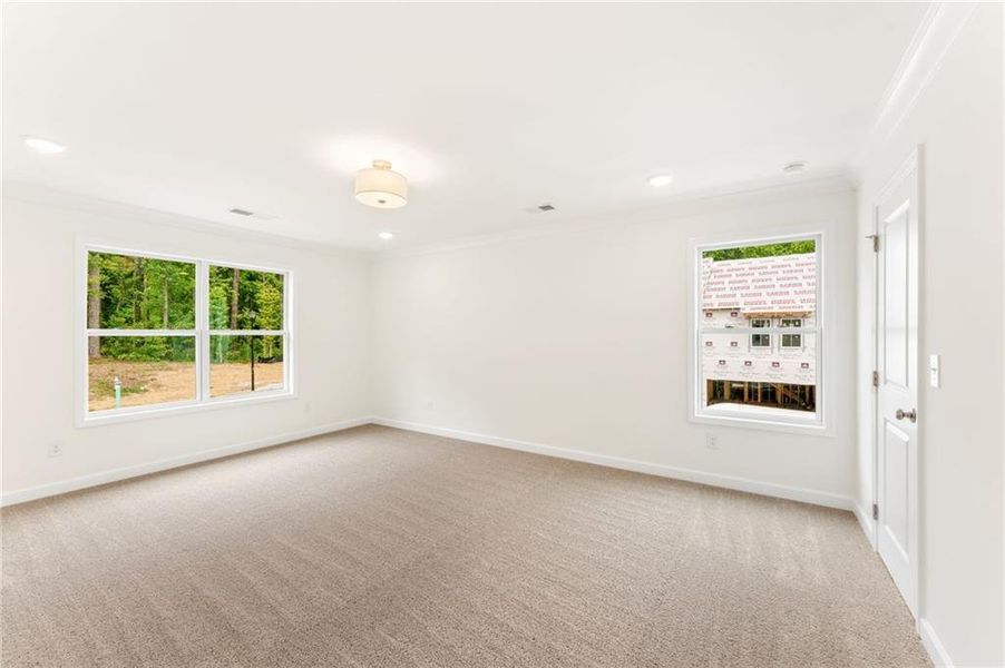 Spacious, unfurnished interior of a new home in River Walk Place, Lawrenceville (Image 23).
