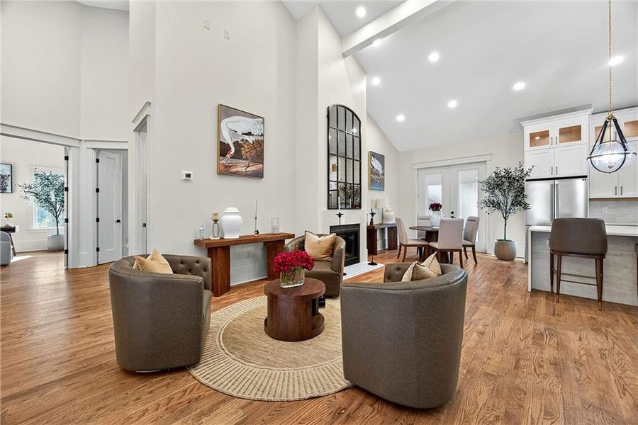 Furnished interior view inside a new home in , Forest Park (Image 30). Furnished interior view inside a new home in , Forest Park (Image 30).