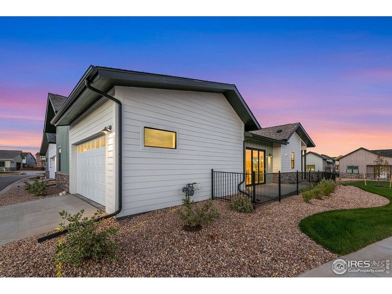 Exterior details and patio area of a home in , Fort Collins (Image 4).