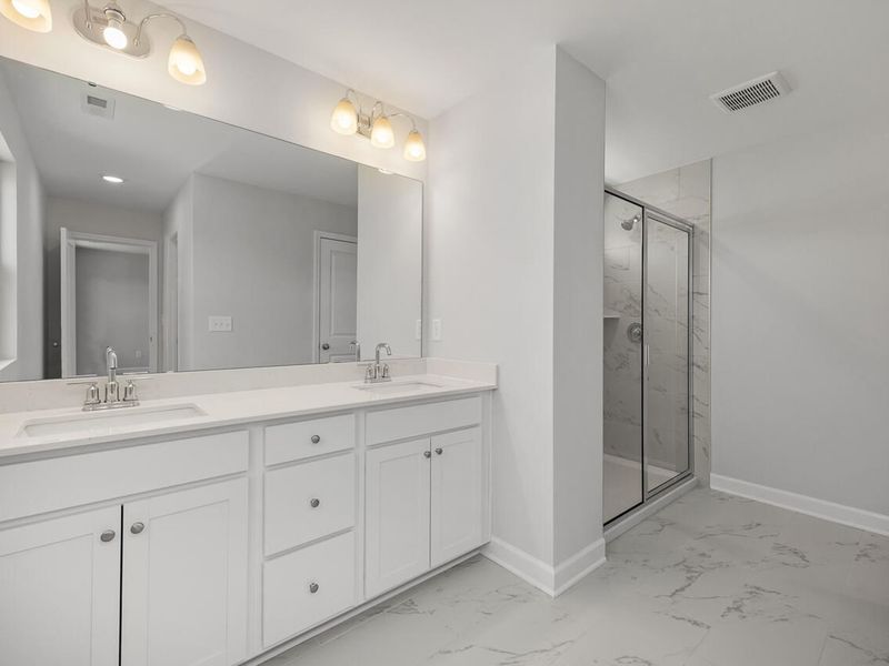 Furnished interior view inside a new home in Gregory Village, Lillington (Image 8).