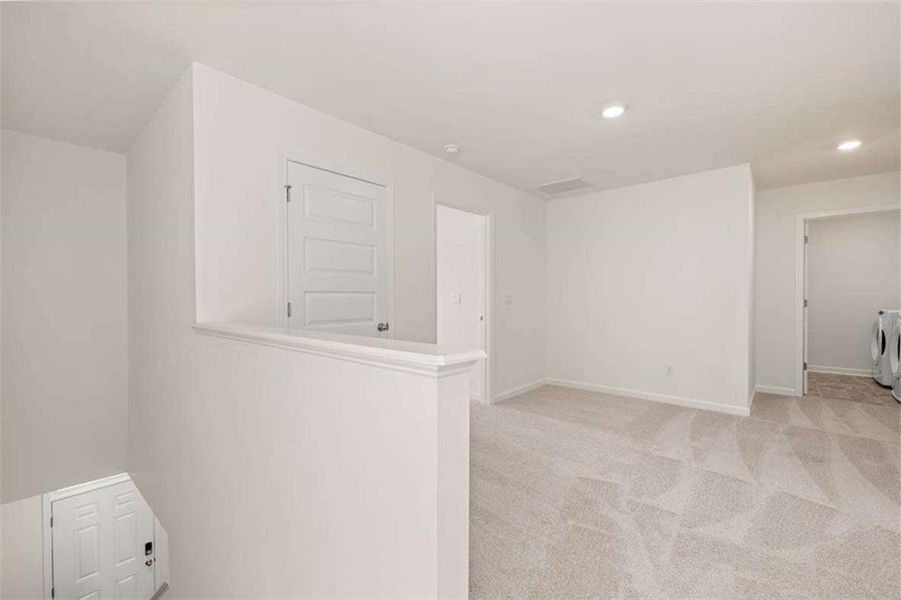 Spacious, unfurnished interior of a new home in Mableton Station, Mableton (Image 9). Spacious, unfurnished interior of a new home in Mableton Station, Mableton (Image 9).