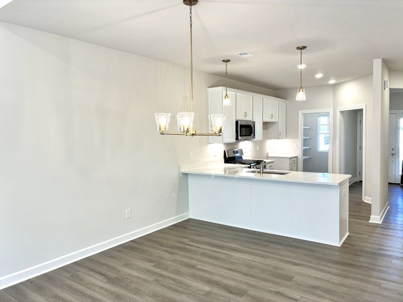 Furnished interior view inside a new home in Miller Park, Greenville (Image 10).