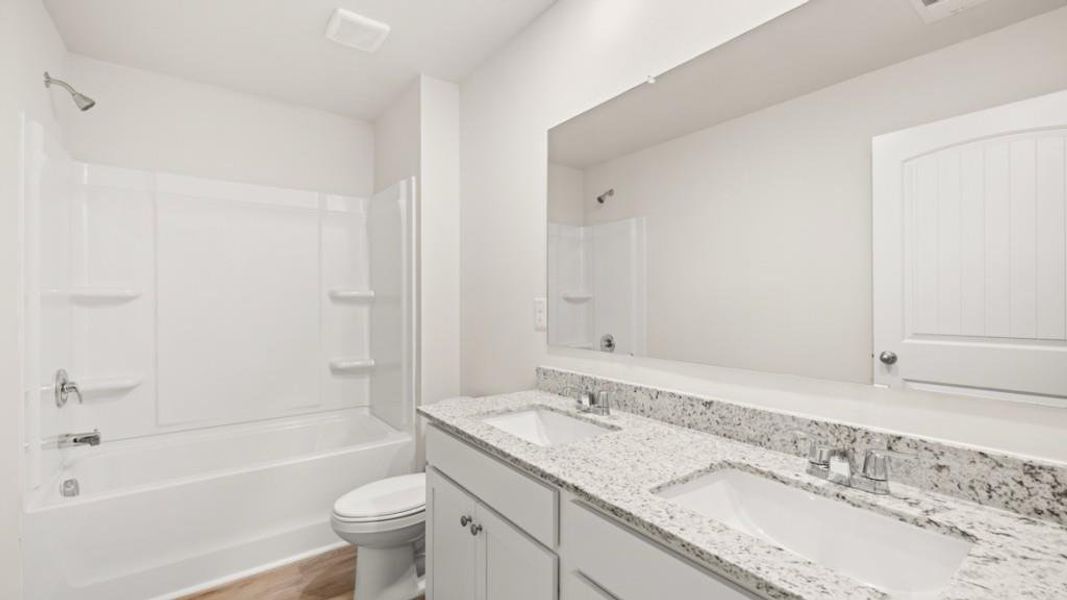 Furnished interior view inside a new home in South Wind, Union City (Image 4).