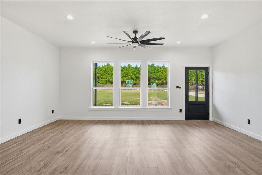 Spacious, unfurnished interior of a new home in , Eustace (Image 17).
