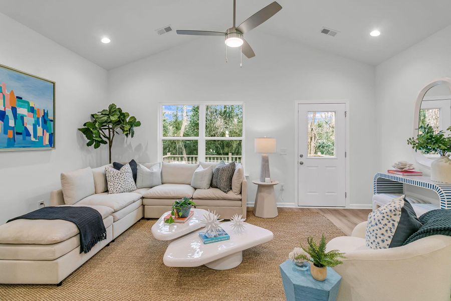 Furnished interior view inside a new home in , Summerville (Image 6).