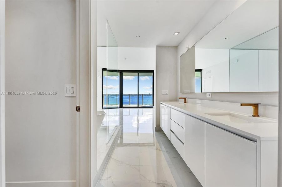 Furnished interior view inside a new home in Aria Reserve, Miami (Image 12).
