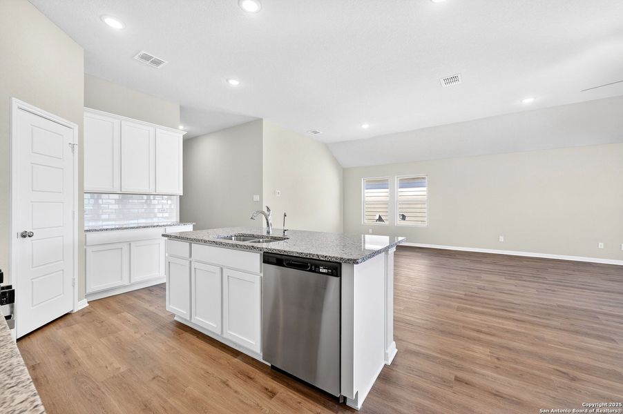 Furnished interior view inside a new home in Winding Brook, San Antonio (Image 12).