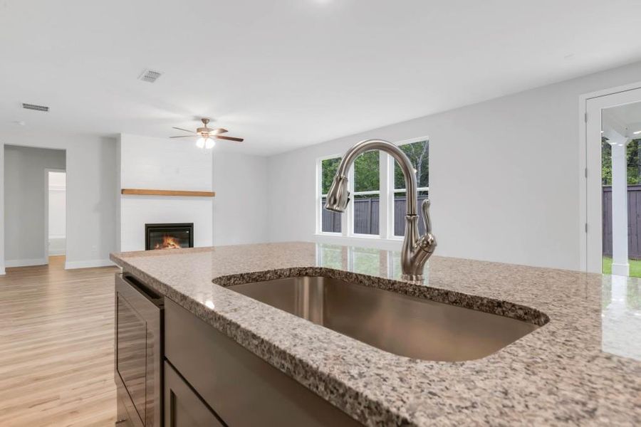 Furnished interior view inside a new home in Maddox Landing, Hoschton (Image 6).