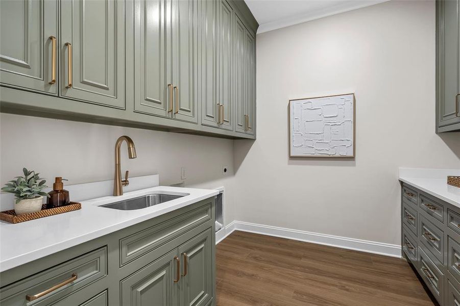 Furnished interior view inside a new home in , Woodway (Image 11).