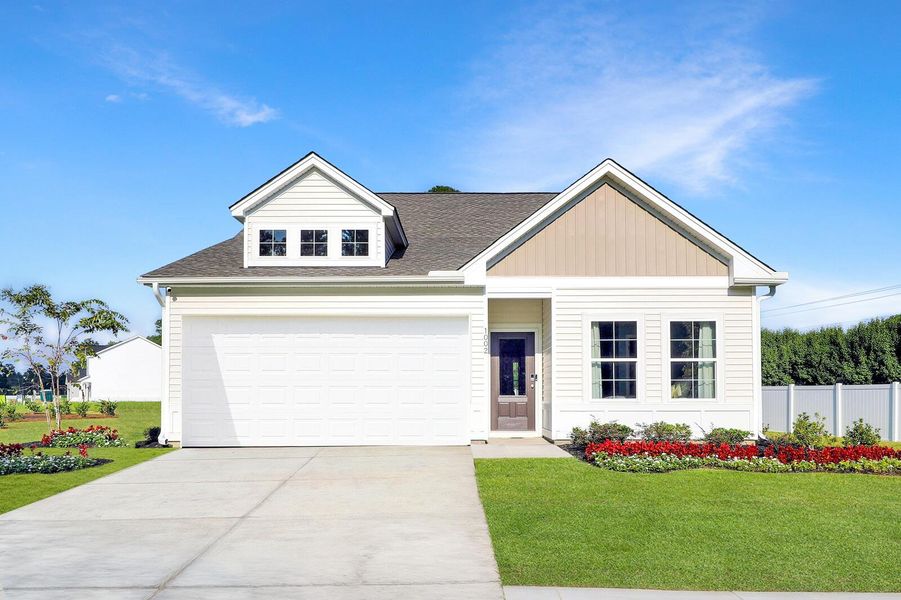 Front exterior of a new home in , Summerville, SC, highlighting curb appeal (Image 2).