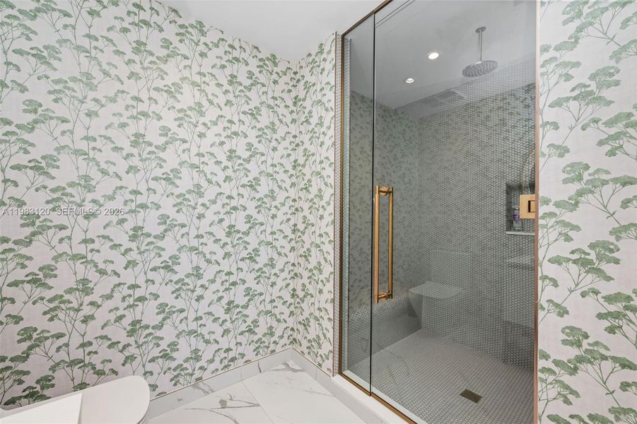 Furnished interior view inside a new home in , Miami (Image 6).