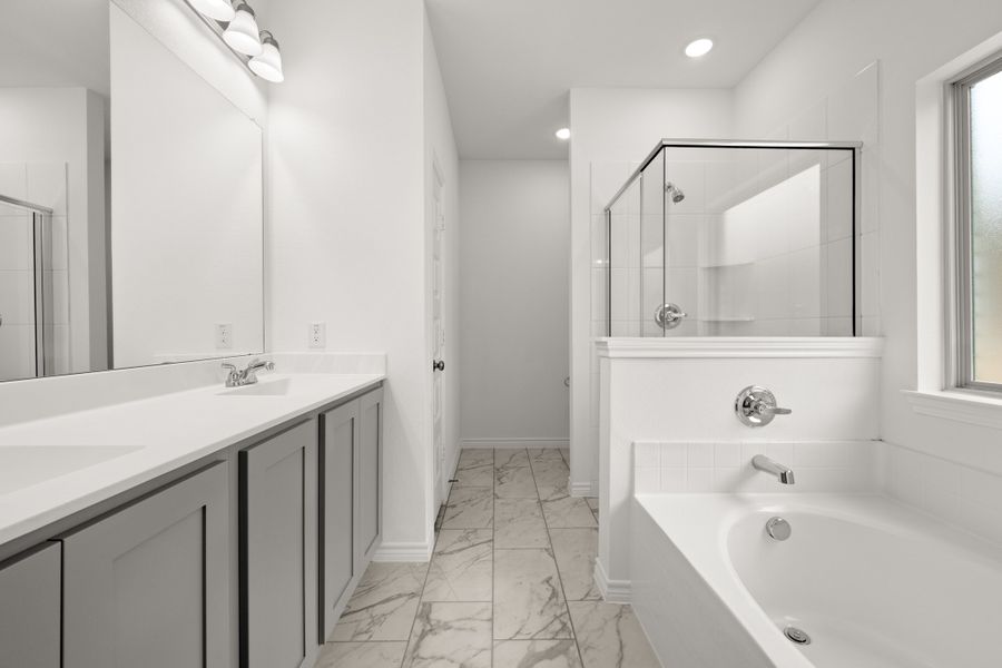 Furnished interior view inside a new home in Baker Farms, Cleburne (Image 13).