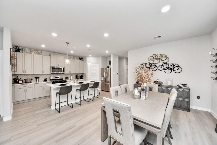 Furnished interior view inside a new home in Magnolia Place, Magnolia (Image 7).