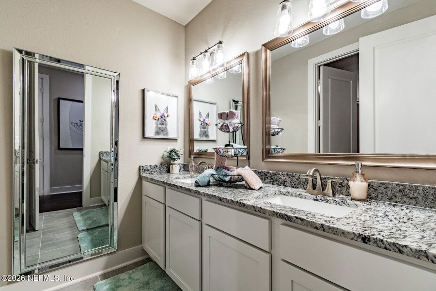 Furnished interior view inside a new home in , Hilliard (Image 11).