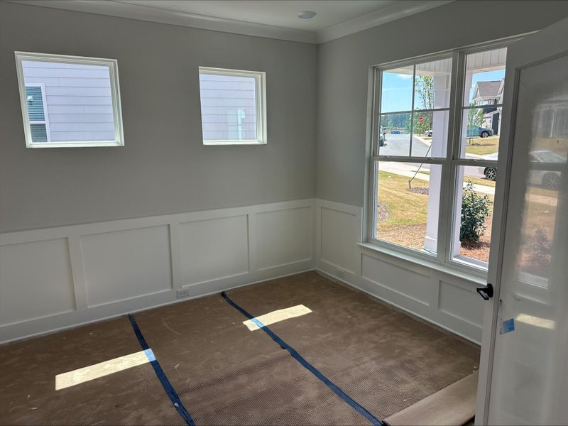 In-progress construction of a new home in The Enclave at Laurelbrook, Sherrills Ford, NC (Image 11).