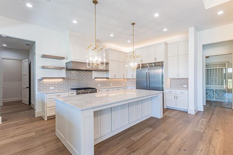 Furnished interior view inside a new home in , Northlake (Image 11).