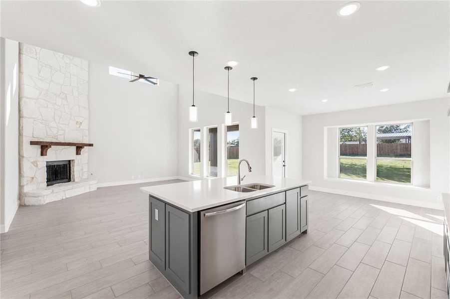 Furnished interior view inside a new home in Crystal Lake Estates, Red Oak (Image 7). Furnished interior view inside a new home in Crystal Lake Estates, Red Oak (Image 7).
