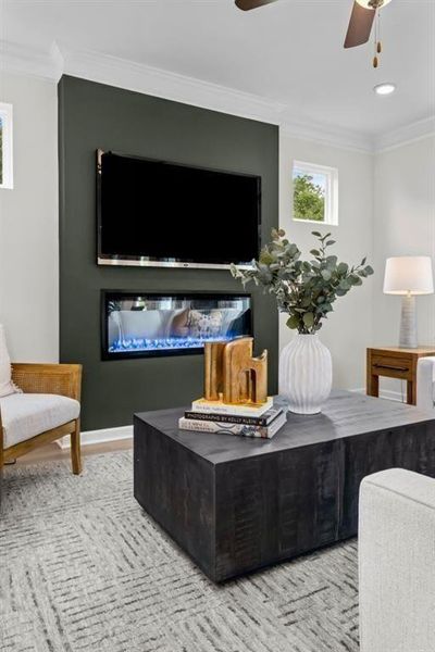 Furnished interior view inside a new home in Kingston Park, Kingston (Image 12).