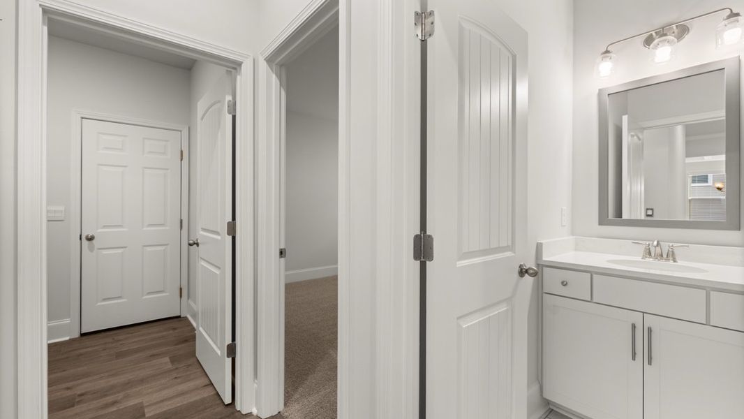 Representative furnished interior of a home built from the Westerly by D.R. Horton in Haven Abbey, Cumming (Image 8).